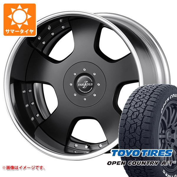 【タイヤ交換対象】NV350キャラバン E26用 サマータイヤ トーヨー オープンカントリー A/T3 215/60R17C 109/107R ホワイトレター ファブレス プロファンド LD-5 6.5-17 タイヤホイール4本セット