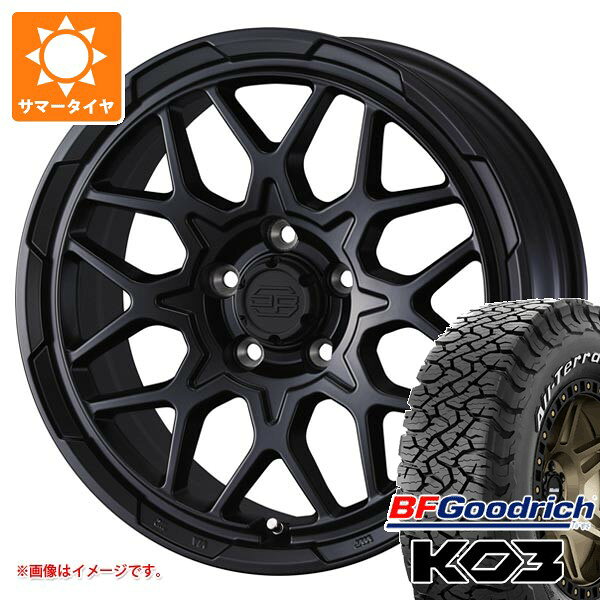 【タイヤ交換対象】ミツビシ エクリプスクロス GK系用 2026年製 サマータイヤ BFグッドリッチ オールテレーンT/A KO3 LT215/70R16 100/97S ホワイトレター スタットベルク2 7.0-16 タイヤホイール4本セット