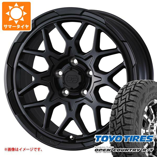【タイヤ交換対象】ミツビシ エクリプスクロス GK系用 サマータイヤ トーヨー オープンカントリー R/T LT225/70R16 102/99Q ホワイトレター スタットベルク2 7.0-16 タイヤホイール4本セット