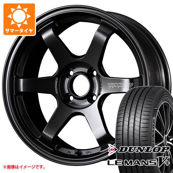 【タイヤ交換対象】サマータイヤ 165/60R15 77H ダンロップ ルマン5 LM5+ レイズ ボルクレーシング TE37 ソニック 5.0-15 タイヤホイール4本セット