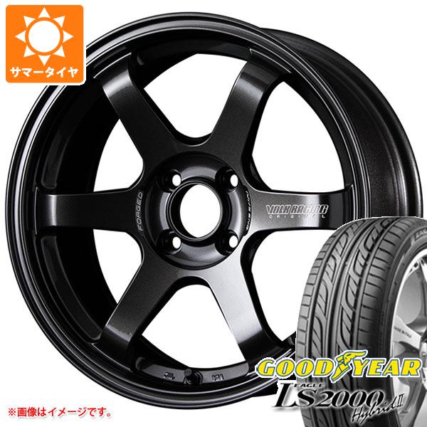 【タイヤ交換対象】サマータイヤ 165/50R16 75V グッドイヤー イーグル LS2000 ハイブリッド2 レイズ ボルクレーシング TE37 ソニック 5.5-16 タイヤホイール4本セット