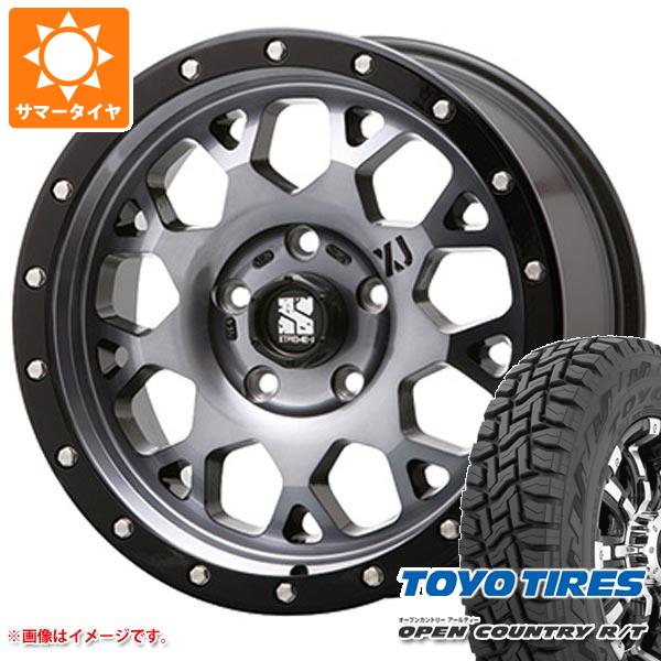 【タイヤ交換対象】サマータイヤ 235/70R16 106Q トーヨー オープンカントリー R/T ホワイトレター MLJ エクストリームJ XJ04 7.0-16 タイヤホイール4本セット