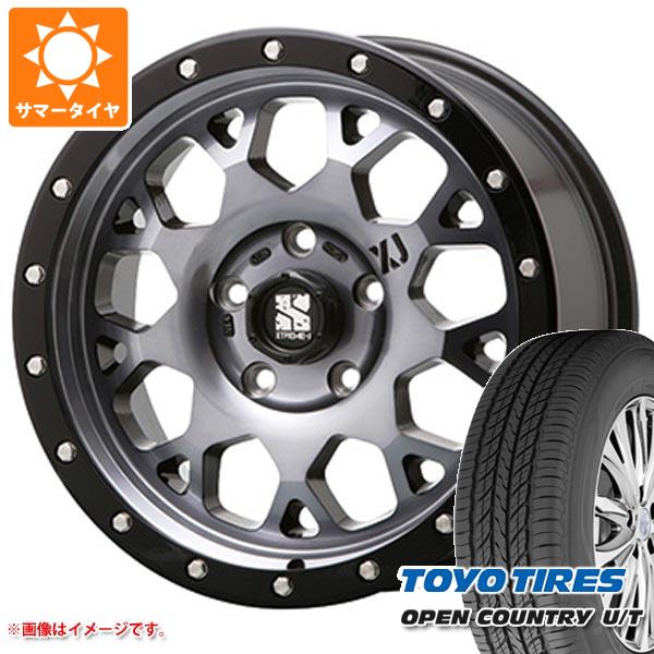 【タイヤ交換対象】ハイラックス 120系用 サマータイヤ トーヨー オープンカントリー U/T 265/60R18 110H MLJ エクストリームJ XJ04 8.0-18 タイヤホイール4本セット