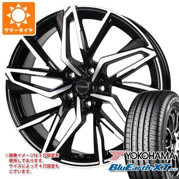 【タイヤ交換対象】サマータイヤ 215/60R16 95V ヨコハマ ブルーアースXT AE61 クロノス CH-112 6.5-16 タイヤホイール4本セット