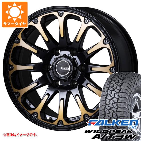 【タイヤ交換対象】ランドクルーザー プラド 150系用 サマータイヤ ファルケン ワイルドピーク A/T3W 275/55R20 117T XL SSR ディバイド FT 8.5-20 タイヤホイール4本セット