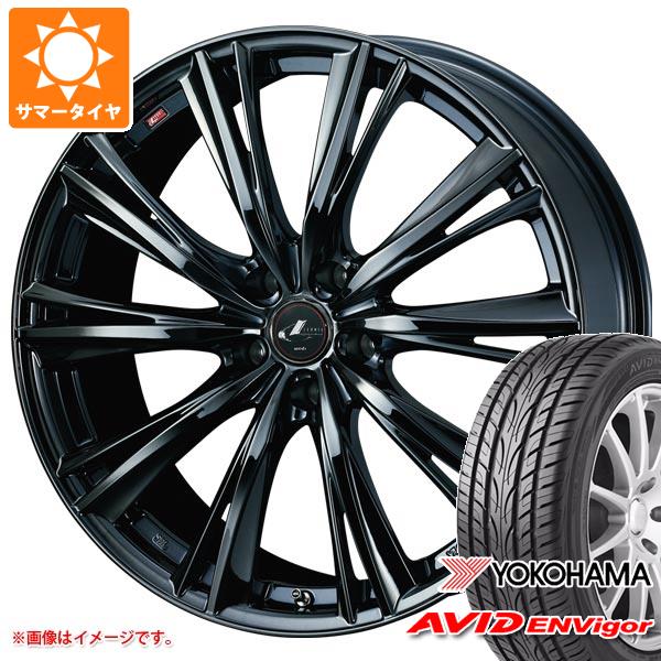 【タイヤ交換対象】サマータイヤ 245/40R20 99W XL ヨコハマ エービッド エンビガー S321 レオニス WX 8.5-20 タイヤホイール4本セット
