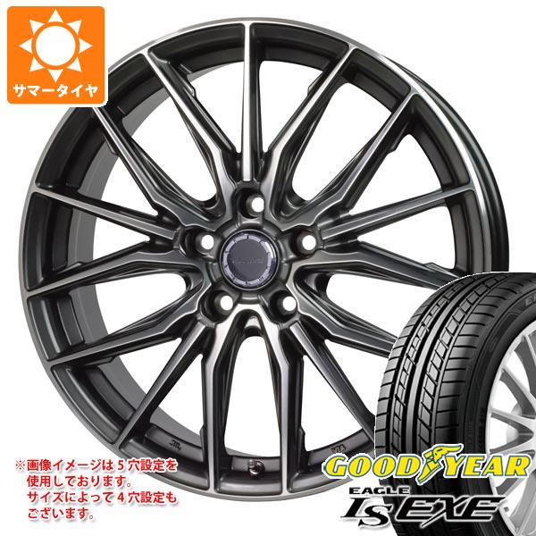 【タイヤ交換対象】2024年製 サマータイヤ 215/45R17 91W XL グッドイヤー イーグル LSエグゼ プレシャス アスト M4 7.0-17 タイヤホイール4本セット