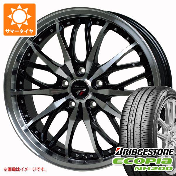 Rakuten - 【タイヤ交換対象】サマータイヤ 225/55R17 97V ブリヂストン エコピア NH200 プレシャス HM-3 7.0-17 タイヤホイール4本セット