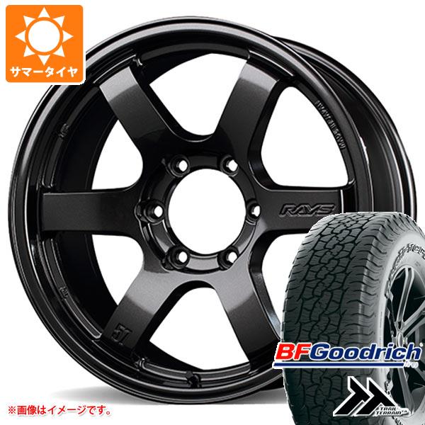 【タイヤ交換対象】ランドクルーザー プラド 150系用 サマータイヤ BFグッドリッチ トレールテレーンT/A 265/60R18 110T アウトラインホワイトレター レイズ グラムライツ 57DR-X 8.0-18 タイヤホイール4本セット