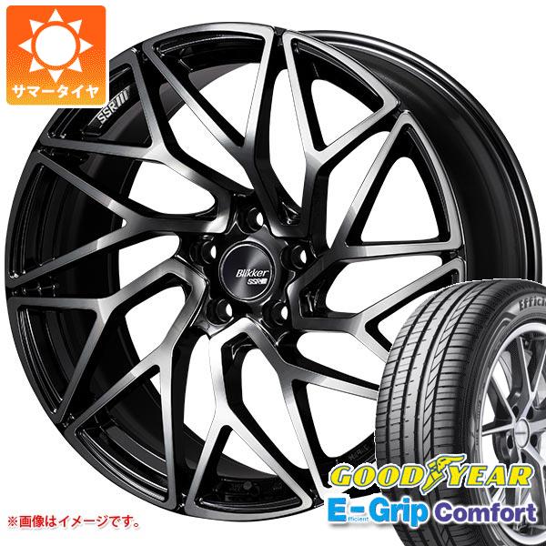 【タイヤ交換対象】サマータイヤ 245/35R20 95W XL グッドイヤー エフィシエントグリップコンフォート SSR ブリッカー 01T 8.5-20 タイヤホイール4本セット