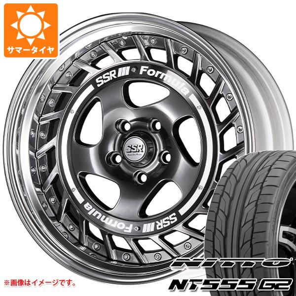 【タイヤ交換対象】サマータイヤ 265/30R19 93Y XL ニットー NT555 G2 SSR フォーミュラ エアロスポーク 9.0-19 タイヤホイール4本セット
