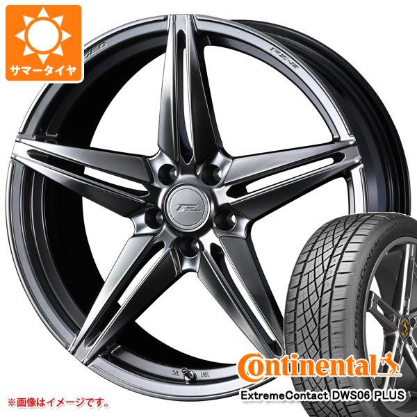 【タイヤ交換対象】サマータイヤ 235/40R19 96W XL コンチネンタル エクストリームコンタクト DWS06 プラス F ゼロ FZ-3 8.0-19 タイヤホイール4本セット