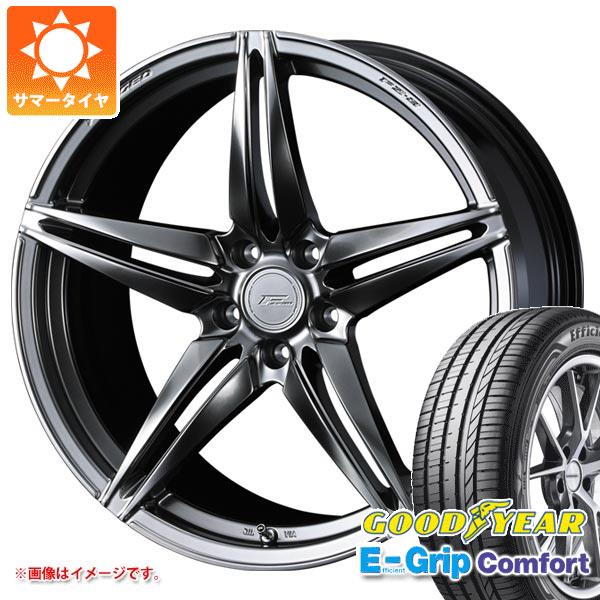 乐天商城 - 【タイヤ交換対象】サマータイヤ 215/45R18 93W XL グッドイヤー エフィシエントグリップコンフォート F ゼロ FZ-3 7.5-18 タイヤホイール4本セット