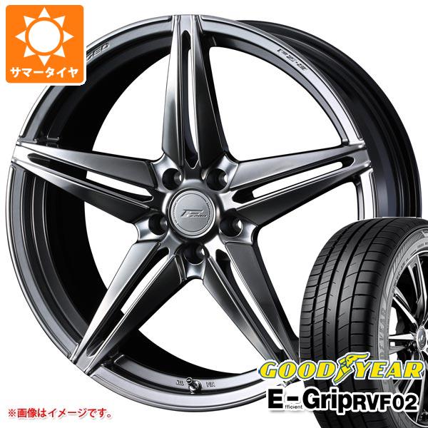 Rakuten - 【タイヤ交換対象】サマータイヤ 225/45R18 95W XL グッドイヤー エフィシエントグリップ RVF02 F ゼロ FZ-3 8.0-18 タイヤホイール4本セット
