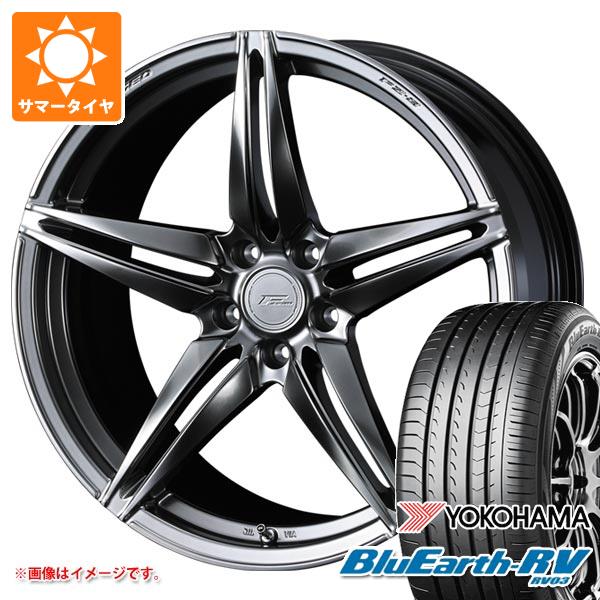 【タイヤ交換対象】2026年製 サマータイヤ 235/50R18 101V XL ヨコハマ ブルーアースRV RV03 F ゼロ FZ-3 8.0-18 タイヤホイール4本セット