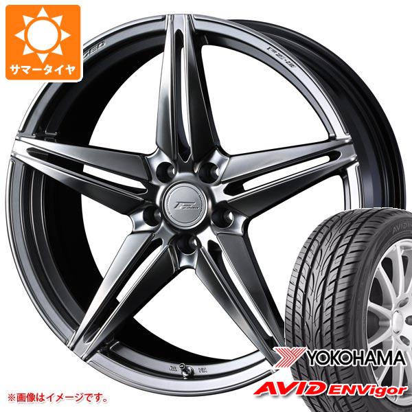 【タイヤ交換対象】サマータイヤ 245/35R20 95W XL ヨコハマ エービッド エンビガー S321 F ゼロ FZ-3 8.5-20 タイヤホイール4本セット