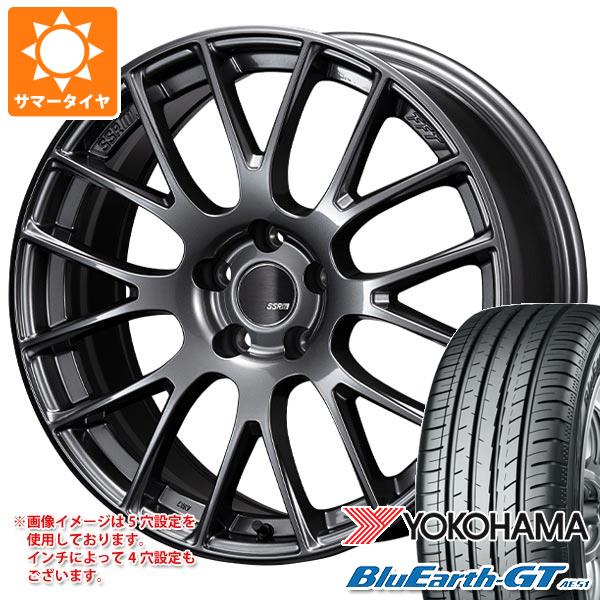 乐天商城 - 【タイヤ交換対象】サマータイヤ 225/45R19 96W XL ヨコハマ ブルーアースGT AE51 SSR GTV04 8.5-19 タイヤホイール4本セット