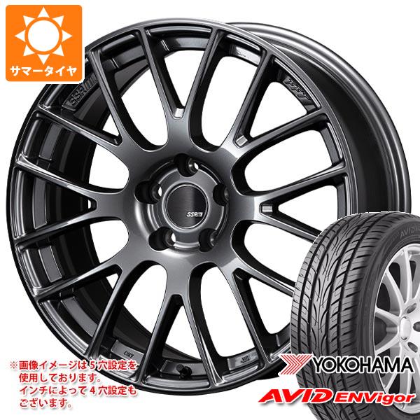 【タイヤ交換対象】サマータイヤ 245/40R19 98W XL ヨコハマ エービッド エンビガー S321 SSR GTV04 8.5-19 タイヤホイール4本セット