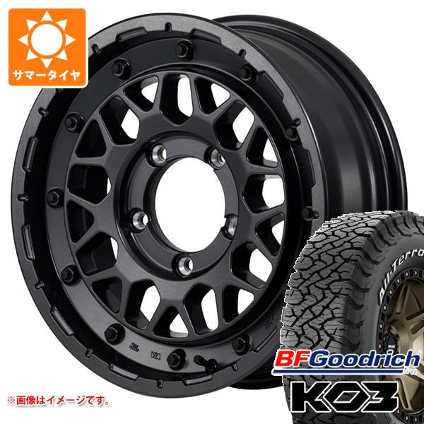【タイヤ交換対象】スズキ ジムニーノマド JC74W用 2026年製 サマータイヤ BFグッドリッチ オールテレーンT/A KO3 LT235/70R16 110/107S ホワイトレター ナイトロパワー M29 スティンガー 6.0-16 タイヤホイール4本セット