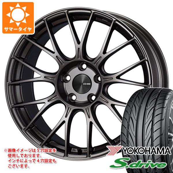 【タイヤ交換対象】サマータイヤ 165/45R16 74V REINF ヨコハマ DNA S.ドライブ ES03 ES03N エンケイ パフォーマンスライン PFM1 5.5-16 タイヤホイール4本セット