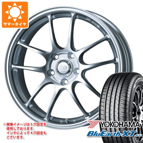 Rakuten - 【タイヤ交換対象】サマータイヤ 215/60R17 96H ヨコハマ ブルーアースXT AE61 エンケイ パフォーマンスライン PF01 7.0-17 タイヤホイール4本セット