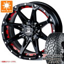 【タイヤ交換対象】ハイラックス 120系用 サマータイヤ ヨコハマ ジオランダー X-AT G016 265/65R18 114T ブラックレター フォース デナリ 8.0-18 タイヤホイール4本セット