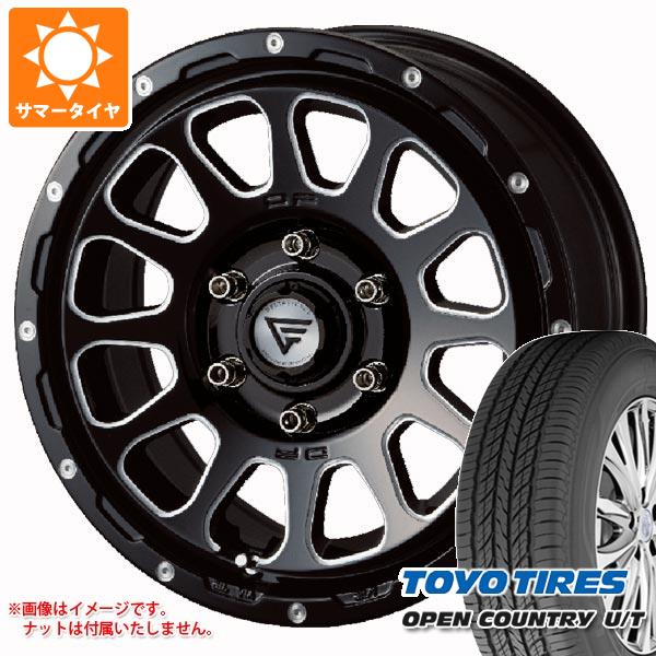 ハイエース 200系専用 サマータイヤ トーヨー オープンカントリー U/T 215/70R16 100H デルタフォース オーバル 7.0-16 タイヤホイール4本セット