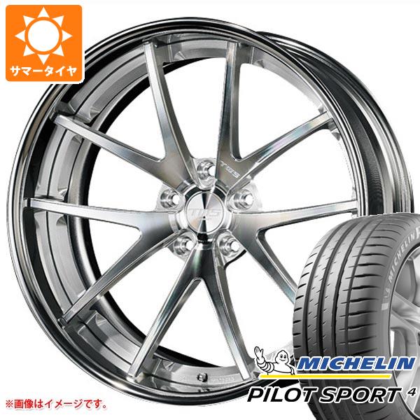 Rakuten - 【タイヤ交換対象】サマータイヤ 235/40R19 (96Y) XL ミシュラン パイロットスポーツ4 TWS ライツェント WS05 8.0-19 タイヤホイール4本セット