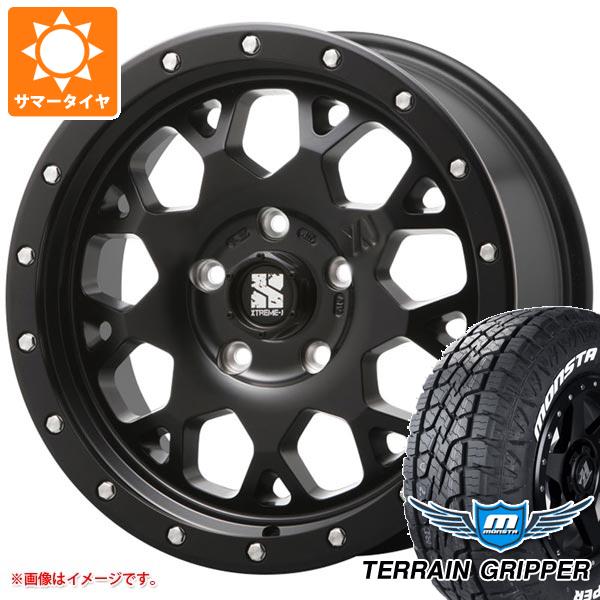 【タイヤ交換対象】LX570用 サマータイヤ モンスタ テレーングリッパー 285/50R20 116H XL ホワイトレター MLJ エクストリームJ XJ04 8.5-20 タイヤホイール4本セット