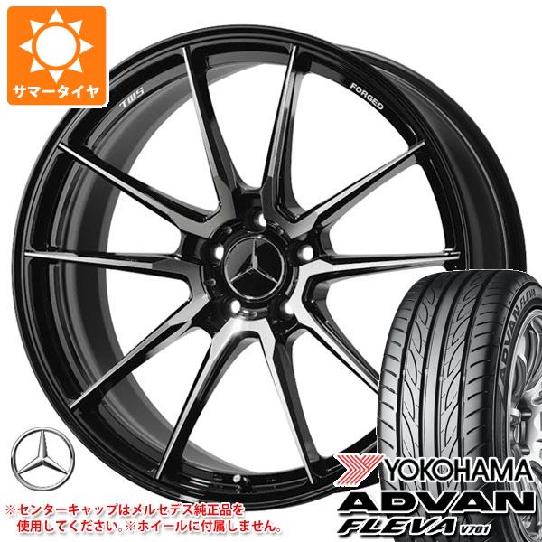 メルセデスベンツ W176 Aクラス用 サマータイヤ ヨコハマ アドバン フレバ V701 225/35R19 88W XL TWS エクスパー EX-fM2 モノブロック タイヤホイール4本セット