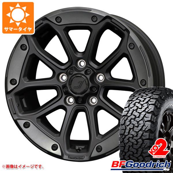【タイヤ交換対象】T32エクストレイル用 サマータイヤ BFグッドリッチ オールテレーンT/A KO2 LT245/65R17 111/108S ホワイトレター ジェップセン MJCR 216 8.0-17 タイヤホイール4本セット