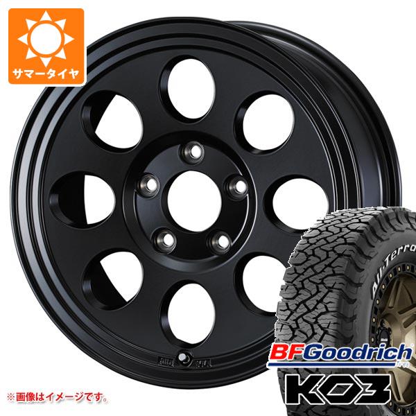 【タイヤ交換対象】アウトランダー GF/GG系用 2025年製 サマータイヤ BFグッドリッチ オールテレーンT/A KO3 LT235/70R16 110/107S ホワイトレター ジムライン タイプ2 7.0-16 タイヤホイール4本セット