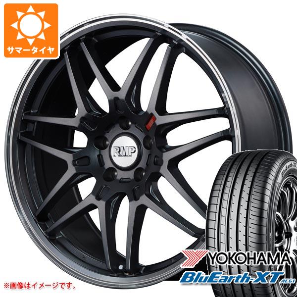 【タイヤ交換対象】サマータイヤ 225/55R19 99V ヨコハマ ブルーアースXT AE61 RMP 720F 7.5-19 タイヤホイール4本セット