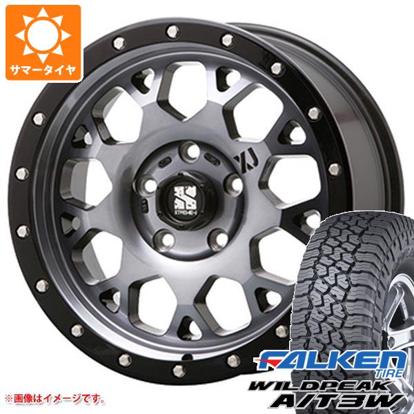 【タイヤ交換対象】ジープ ラングラー JK/JL系用 サマータイヤ ファルケン ワイルドピーク A/T3W 275/55R20 117T XL MLJ エクストリームJ XJ04 タイヤホイール4本セット