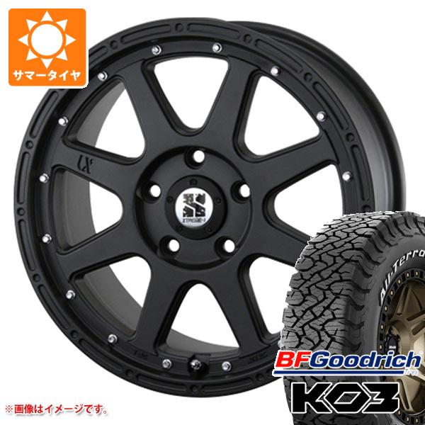 【タイヤ交換対象】ジープ ラングラー JK/JL系用 サマータイヤ BFグッドリッチ オールテレーンT/A KO3 LT265/70R17 118/115S ホワイトレター MLJ エクストリームJ タイヤホイール4本セット