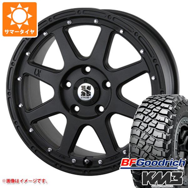 【タイヤ交換対象】5本セット ジープ ラングラー JK/JL系用 サマータイヤ BFグッドリッチ マッドテレーンT/A KM3 35x12.50R17LT 121Q MLJ エクストリームJ タイヤホイール5本セット
