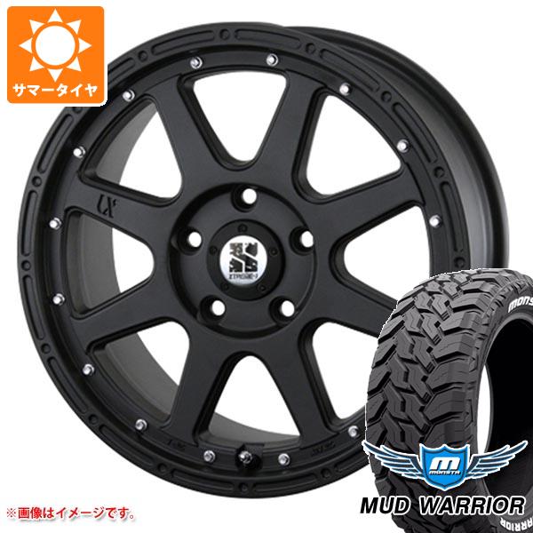 【タイヤ交換対象】5本セット ジープ ラングラー JK/JL系用 サマータイヤ モンスタ マッドウォーリアー LT265/70R17 121/118Q ホワイトレター MLJ エクストリームJ タイヤホイール5本セット