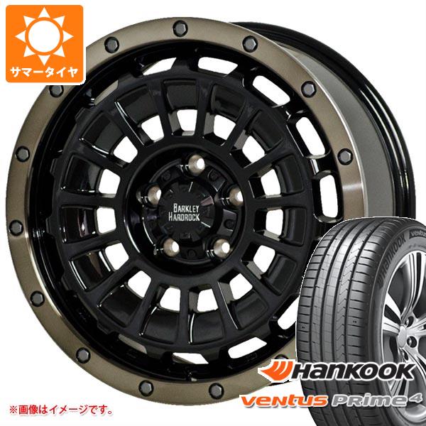 【タイヤ交換対象】T31エクストレイル用 サマータイヤ ハンコック ベンタス プライム4 K135 215/65R16 102H XL K135A バークレイハードロック ローガン 7.0-16 タイヤホイール4本セット