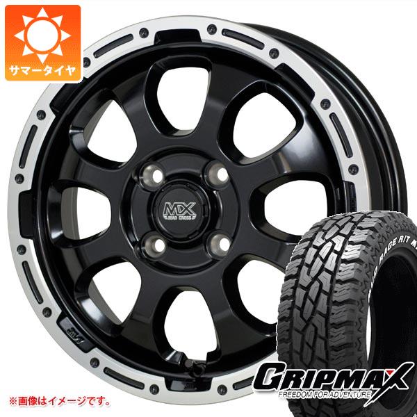 【タイヤ交換対象】ライズ用 サマータイヤ グリップマックス マッドレイジ R/T MAX LT215/65R16 102/100Q ホワイトレター マッドクロスグレイス 6.0-16 タイヤホイール4本セット