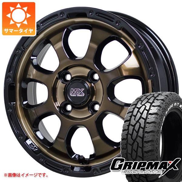 【タイヤ交換対象】ライズ用 サマータイヤ グリップマックス マッドレイジ R/T MAX LT215/70R16 100/97R ホワイトレター マッドクロスグレイス 6.0-16 タイヤホイール4本セット