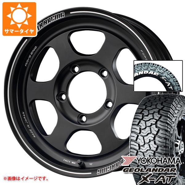 【タイヤ交換対象】5本セット スズキ ジムニーノマド JC74W用 2026年製 サマータイヤ ヨコハマ ジオランダー X-AT G016 225/70R16 103S ホワイトレター レイズ ボルクレーシング TE37XT FOR J 6.0-16 タイヤホイール5本セット