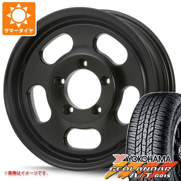 ジムニー JB64W専用 サマータイヤ ヨコハマ ジオランダー A/T G015 LT225/75R16 115/112R アウトラインホワイトレター MLJ エクストリームJ Dスロット 5.5-16 タイヤホイール4本セット