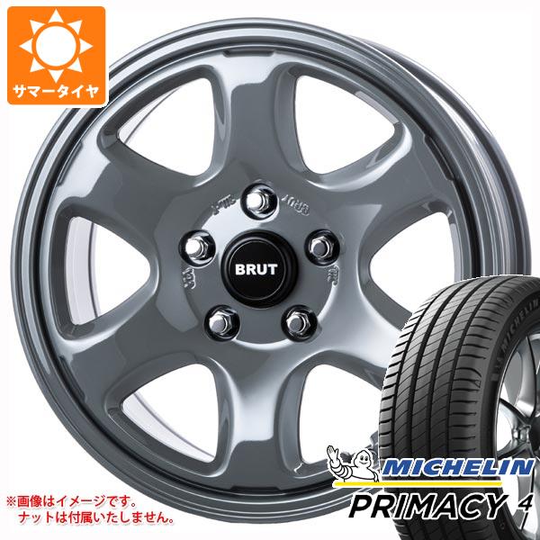 【タイヤ交換対象】RAV4 50系用 サマータイヤ ミシュラン プライマシー4 225/65R17 102H ブルート BR-44 7.5-17 タイヤホイール4本セット