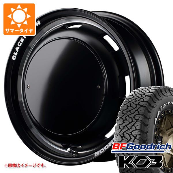 【タイヤ交換対象】5本セット ジムニー用 2026年製 サマータイヤ BFグッドリッチ オールテレーンT/A KO3 LT175/80R16 92S ホワイトレター ガルシア シスコ ブラックムーンエディション 5.5-16 タイヤホイール5本セット