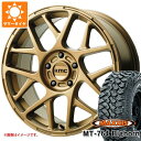 【タイヤ交換対象】サマータイヤ 225/75R16 10PR マキシス MT-764 ビッグホーン アウトラインホワイトレター KMC KM708 バリー 7.5-16 タイヤホイール4本セット