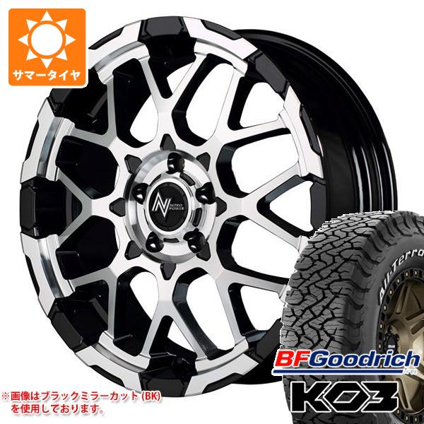 【タイヤ交換対象】CX-5 KE/KF系用 2025年製サマータイヤ BFグッドリッチ オールテレーンT/A KO3 LT225/70R16 102/99S ホワイトレター ナイトロパワー M28 バレット 7.0-16 タイヤホイール4本セット
