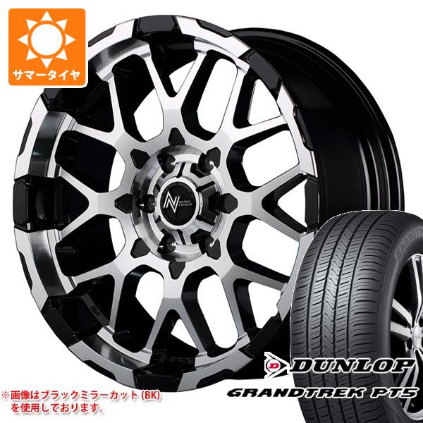 Rakuten - 【タイヤ交換対象】トライトン LC2T用 サマータイヤ ダンロップ グラントレック PT5 265/65R17 112H ナイトロパワー M28 バレット 8.0-17 タイヤホイール4本セット