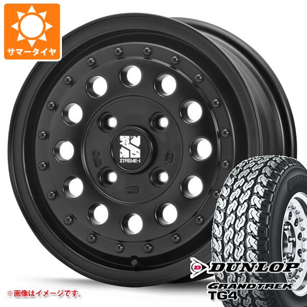 【タイヤ交換対象】アトレーワゴン S300系用 サマータイヤ ダンロップ グラントレック TG4 165R14 6PR (165/80R14 91/90N相当) MLJ エクストリームJ ラギッド 5.0-14 タイヤホイール4本セット