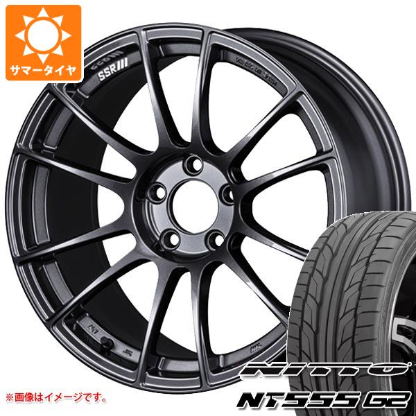 【タイヤ交換対象】サマータイヤ 235/40R18 95Y XL ニットー NT555 G2 SSR GTX04 8.5-18 タイヤホイール4本セット