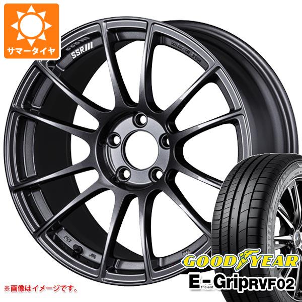 【タイヤ交換対象】サマータイヤ 245/40R19 98W XL グッドイヤー エフィシエントグリップ RVF02 SSR GTX04 8.5-19 タイヤホイール4本セット